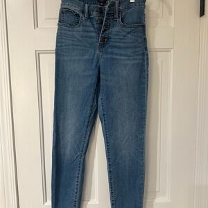 J. Crew High Rise Blue Jeans